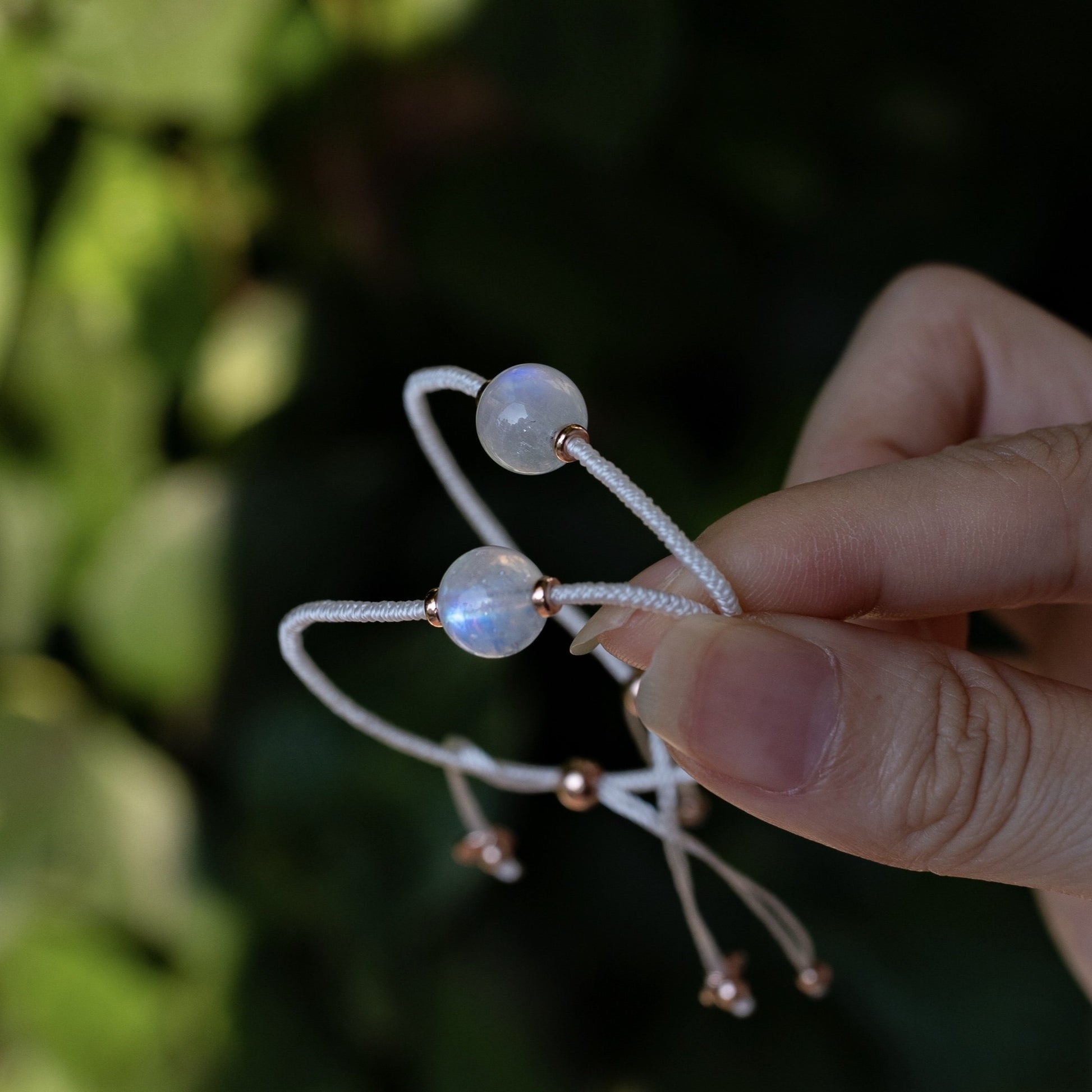 單珠月光石手繩 - Riendo